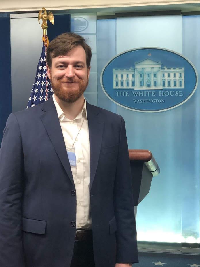 James Villarrubia at the White House